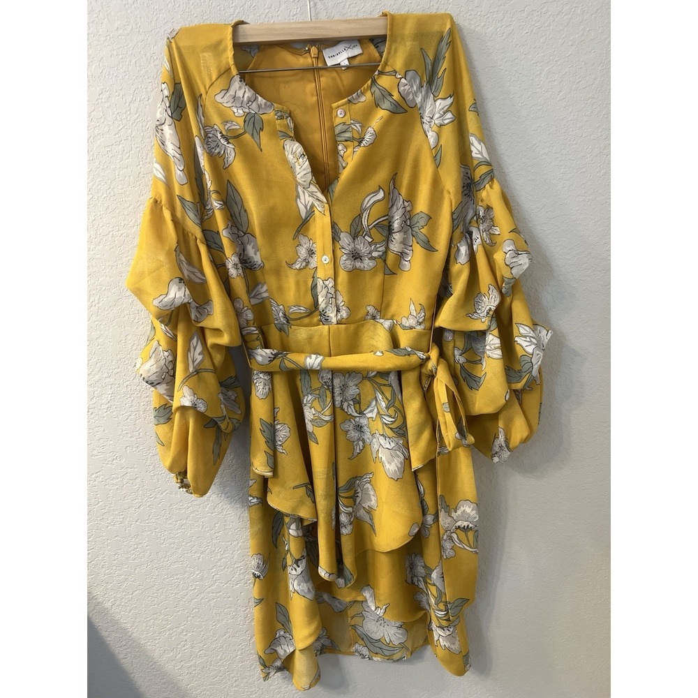 Chriselle‎ x JOA Yellow Dress S